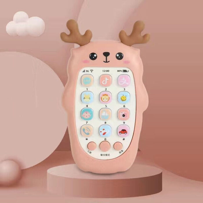 Edufone Baby - Brinquedo Eletrônico Bilíngue com Músicas, Sons e Funções